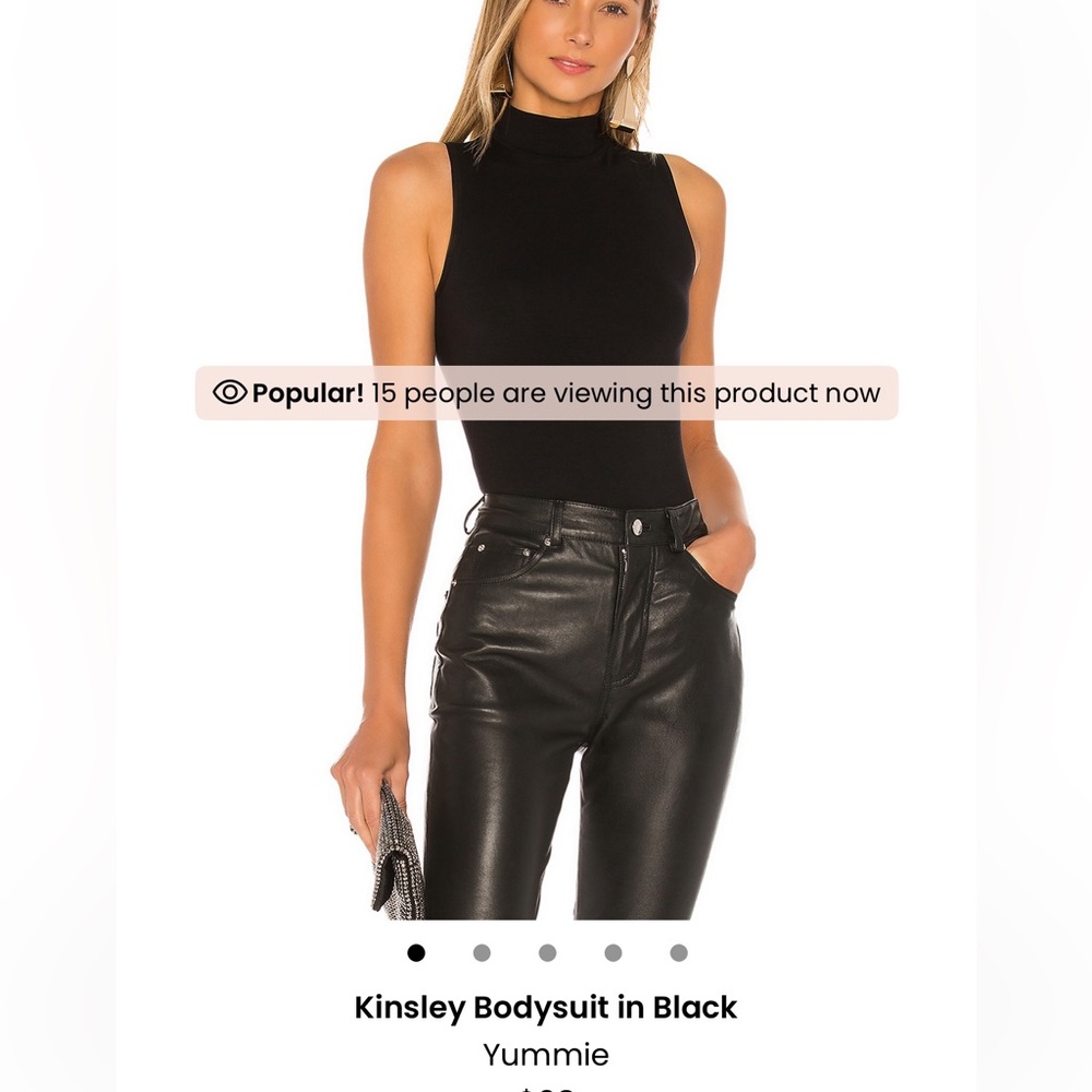 Black Kinsley Bodysuit